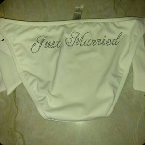 Victoria secret just married bikini bottoms.
